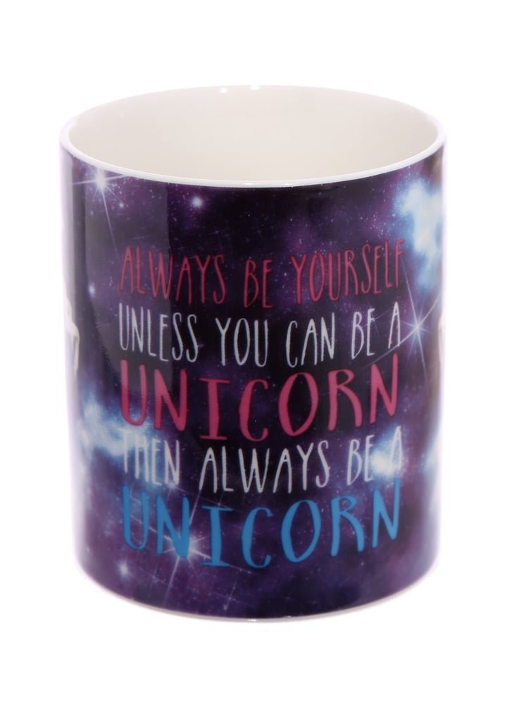 Lauren Billingham Magiestic Unicorn Bone China Mug - hanrattycraftsgifts.co.uk