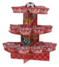 CLUB GREEN Football Cake Kit Stand, Red - hanrattycraftsgifts.co.uk