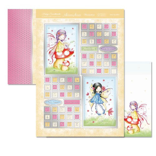hunkydory adorable scorable fairy sweethearts luxury topper set fairy sparkles - hanrattycraftsgifts.co.uk