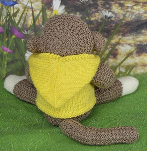 KNITTING PATTERN Monkey From Knitting by Post - hanrattycraftsgifts.co.uk