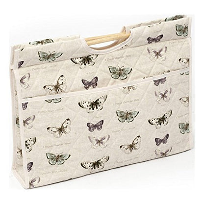 HobbyGift HGCB/109 | Premium Craft Bag Butterflies Design - hanrattycraftsgifts.co.uk