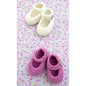 Knit Your Own Mary Jane Baby Shoes- Knitted Craft Kit - Craft Kit by Crafty Kit Company - hanrattycraftsgifts.co.uk