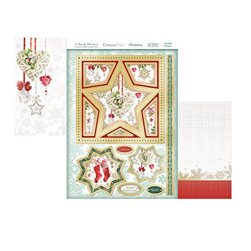 hunkydory a family christmas luxury card collection topper set heartfelt christmas - hanrattycraftsgifts.co.uk