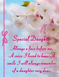 Daughter Memorial Laminated Card With Butterfly Stake Holder And Special Message By Homestreet - hanrattycraftsgifts.co.uk