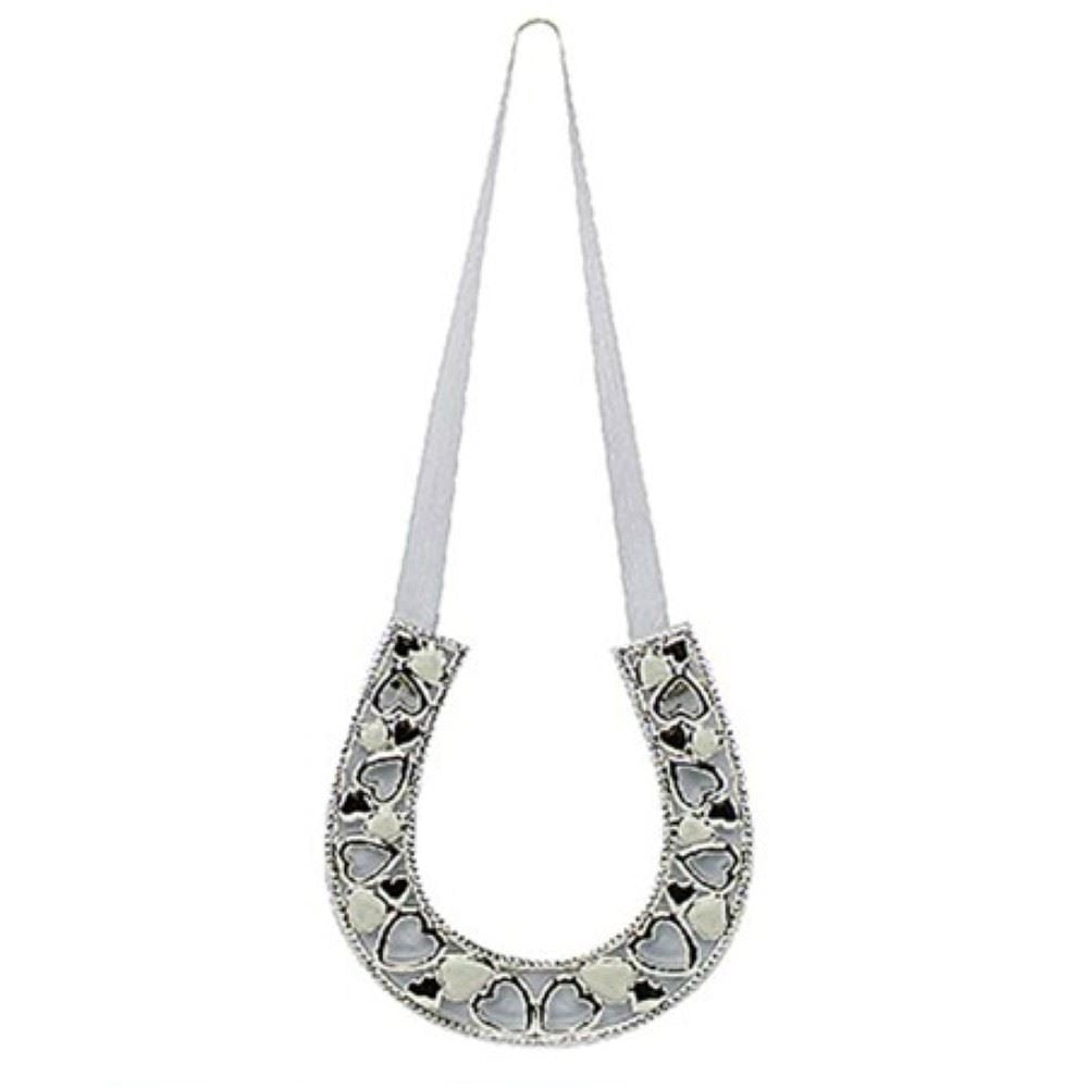 Horseshoe Silver Hearts - hanrattycraftsgifts.co.uk