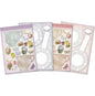 hunkydory adorable scorable timeless elegance tea cup easel cards - hanrattycraftsgifts.co.uk