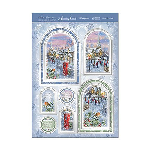 hunkydory adorable scorable white christmas a snowy sunday - hanrattycraftsgifts.co.uk