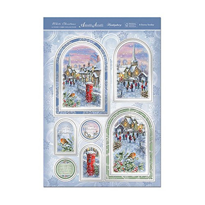 hunkydory adorable scorable white christmas a snowy sunday - hanrattycraftsgifts.co.uk