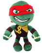 Official ~ 12" Teenage Mutant Ninja Turtles Plush Soft Toy ~ RAPHAEL ~ Cool Hero's Ltd - hanrattycraftsgifts.co.uk