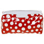 dotty red wash bag - hanrattycraftsgifts.co.uk