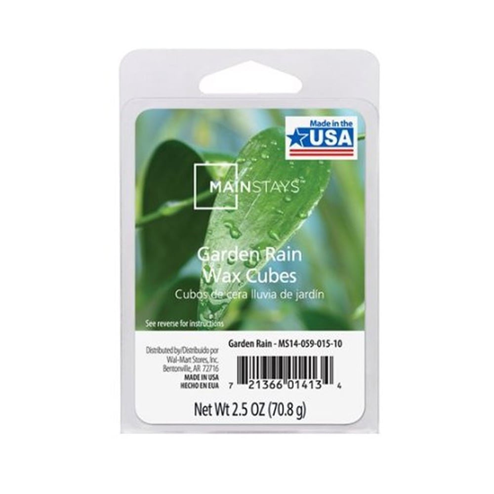 Mainstays Garden Rain Scented Wax Cube Melts MS14-059-015-10 - hanrattycraftsgifts.co.uk