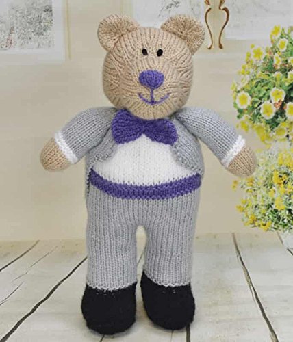 KNITTING PATTERN Bearly Wed Bride and Groom Wedding Pattern - hanrattycraftsgifts.co.uk