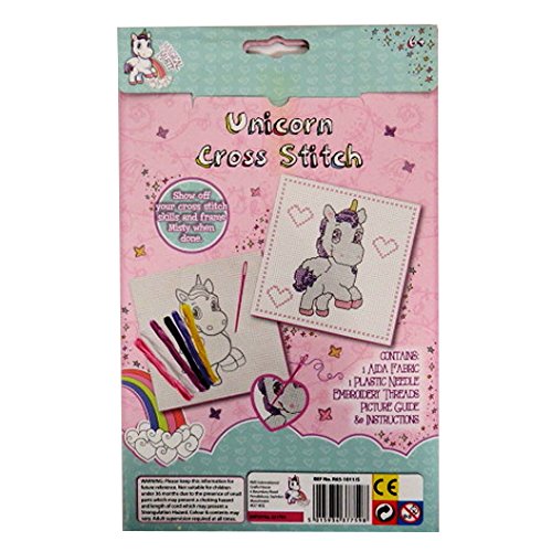 Magical Misty Unicorn - Cross Stitch Art and Craft Pack - hanrattycraftsgifts.co.uk