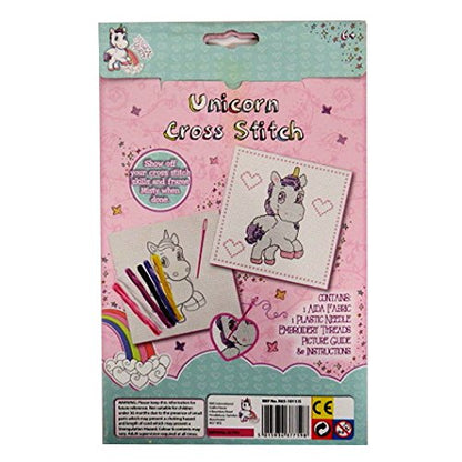 Magical Misty Unicorn - Cross Stitch Art and Craft Pack - hanrattycraftsgifts.co.uk