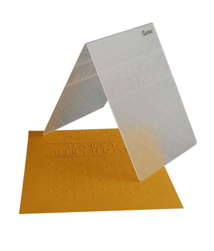 Darice 10.8 x 14.6 cm Kissing Lips Embossing Template - hanrattycraftsgifts.co.uk