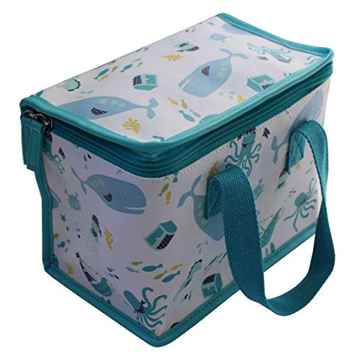DEEP SEA Print Lunch Bag - hanrattycraftsgifts.co.uk