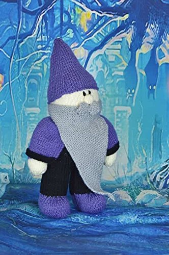 KNITTING PATTERN Wizard Festive Friend From Knitting by Post - hanrattycraftsgifts.co.uk