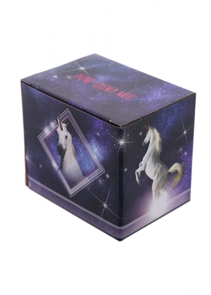 Lauren Billingham Magiestic Unicorn Bone China Mug - hanrattycraftsgifts.co.uk