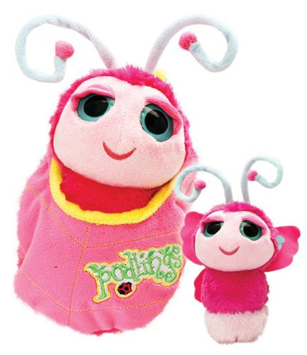 Keel Toys Butterfly Podling 18cm Cuddly Plush Soft Toy in Pouch - hanrattycraftsgifts.co.uk