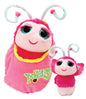 Keel Toys Butterfly Podling 18cm Cuddly Plush Soft Toy in Pouch - hanrattycraftsgifts.co.uk