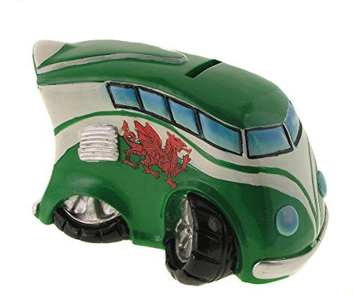 novelty welsh camper van money bank - hanrattycraftsgifts.co.uk