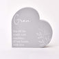 Widdop & Co. Gran Sentimental Standing Heart Resin Plaque 63198G