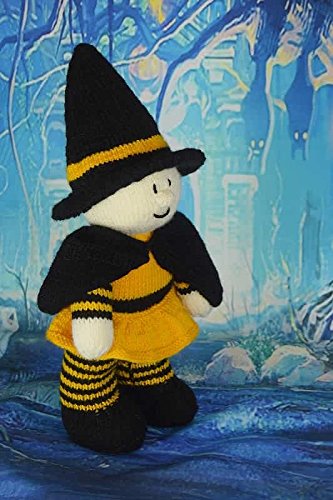 KNITTING PATTERN Witch Festive Friend From Knitting by Post - hanrattycraftsgifts.co.uk