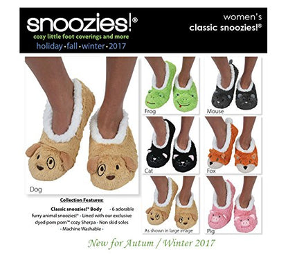 New Style Ladies Animal Snoozies Super Soft Slippers - hanrattycraftsgifts.co.uk