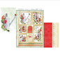 hunkydory a family christmas luxury card collection topper set a little robin - hanrattycraftsgifts.co.uk