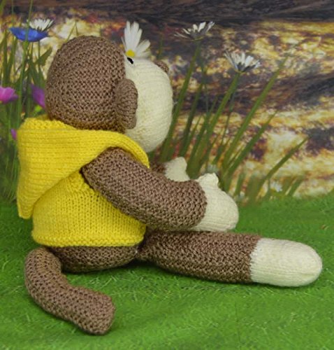 KNITTING PATTERN Monkey From Knitting by Post - hanrattycraftsgifts.co.uk
