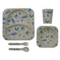 DEEP SEA Print Bamboo Dining Set - hanrattycraftsgifts.co.uk