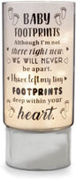 David Fischhoff LED Tube Light - Baby footprints 20cm DF19408-BF