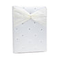hearts entwined wedding planner (cream with silver diamontes) and cream ribbon - hanrattycraftsgifts.co.uk