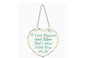 Heart Shaped Plaue "To Love Treasure and Adore that's what Little Boys are for' - hanrattycraftsgifts.co.uk