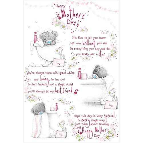 Me To You Bear Mother's Day Verse Mother's Day Card - hanrattycraftsgifts.co.uk