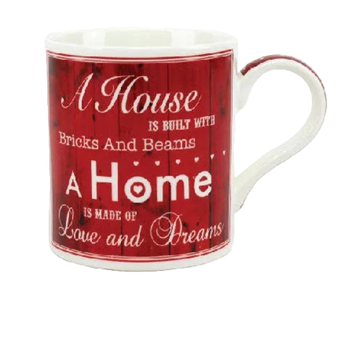 vintage house & home china mug - hanrattycraftsgifts.co.uk