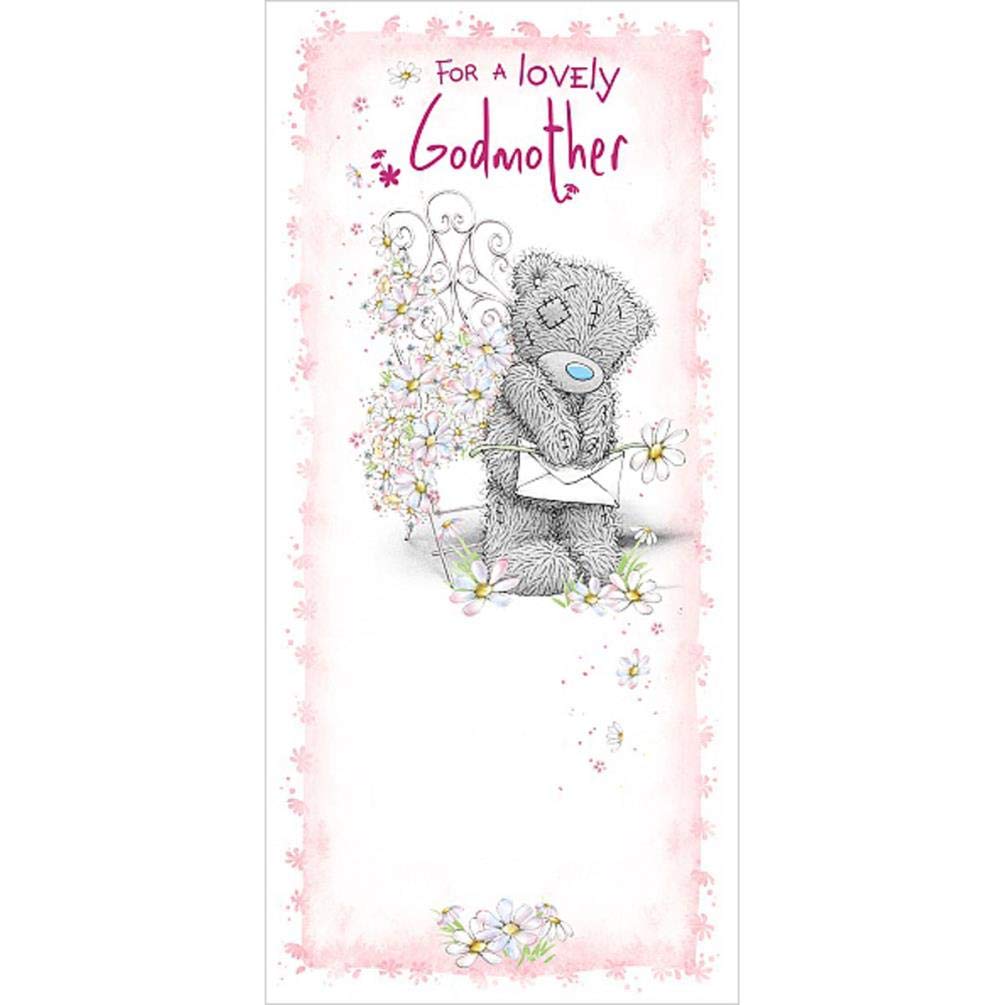 Me To You Godmother Mother's Day Card - hanrattycraftsgifts.co.uk