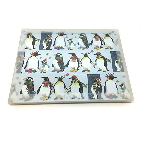 emma ball winter penguins placemat set - hanrattycraftsgifts.co.uk