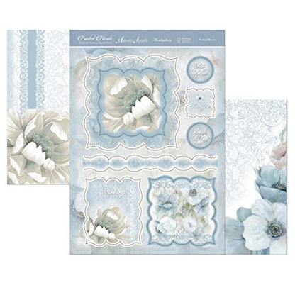 hunkydory frosted florals topper set frosted blooms - hanrattycraftsgifts.co.uk