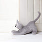 HESTIA Silver door stopper with rhinestones