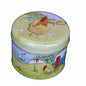 GLAMPING - CARAVAN/CAMPING - Emma Ball Colourful Short Round TEA CADDY - 8cm - hanrattycraftsgifts.co.uk
