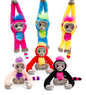 moonlings 48cm dangly monkey choice 6 one sent at random or email any special requirements - hanrattycraftsgifts.co.uk