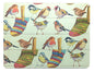 Emma Ball - "Garden Birds" Placemats - Set of 4 - hanrattycraftsgifts.co.uk