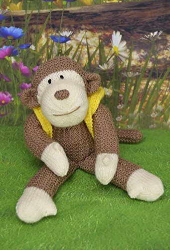 KNITTING PATTERN Monkey From Knitting by Post - hanrattycraftsgifts.co.uk