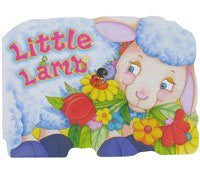 Little Lamb Shaped Book - hanrattycraftsgifts.co.uk