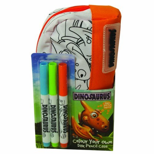 Dinosaurus Piece Pencil Case Dax - hanrattycraftsgifts.co.uk