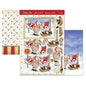 hunkydory  christmas cuties santa s new pants  topper set - hanrattycraftsgifts.co.uk