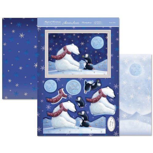 hunkydory  magical christmas polar pals topper set - hanrattycraftsgifts.co.uk