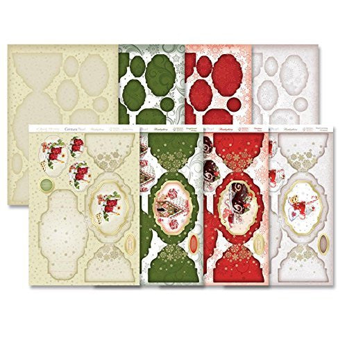 hunkydory   a family  christmas diarama card kit - hanrattycraftsgifts.co.uk