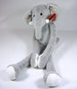 Dangly Wild Elephant 55cm soft toy from Keel Toys - teddy bear cuddly toy - hanrattycraftsgifts.co.uk